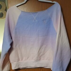 Victoria's Secret Purple and Pink Crop Top